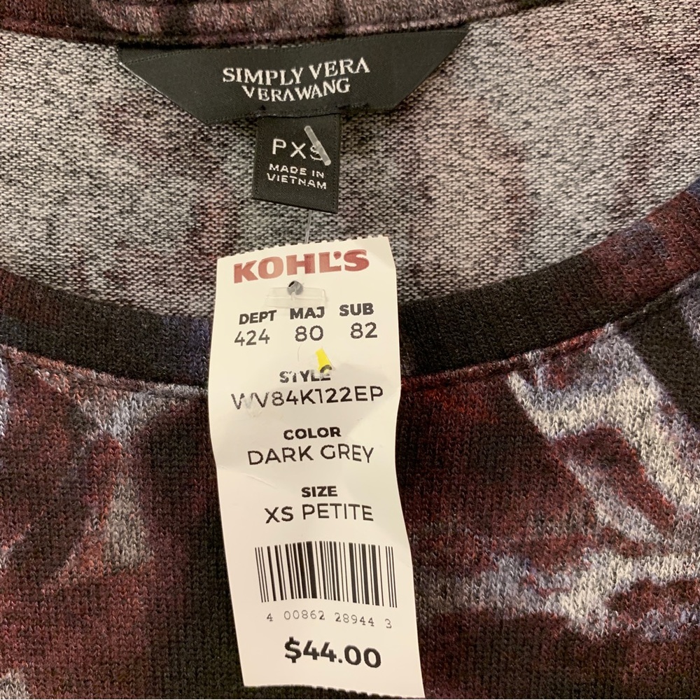 3/$20 Vera Wang knit top - Picture 4 of 7